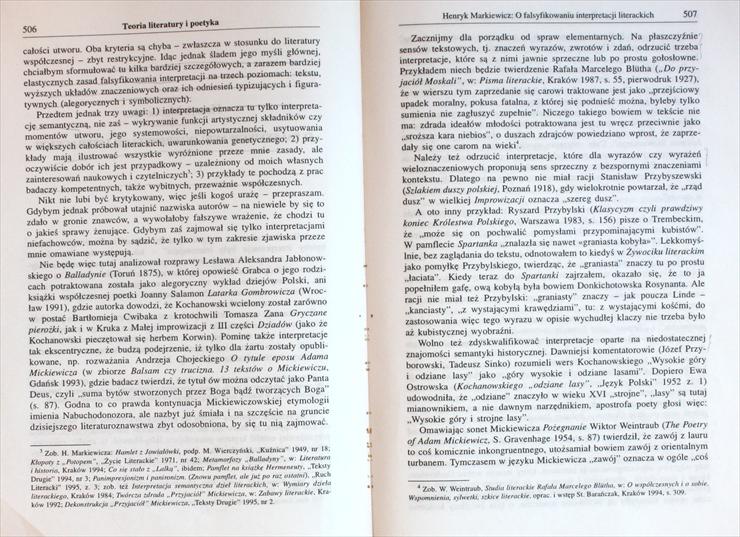 H. Markiewicz - O falsyfikowaniu interpretacji literackich - 00002_1.jpg