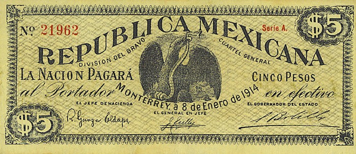 Mexico - MexicoPs939-5Pesos-1914-donatedgvf_f.jpg