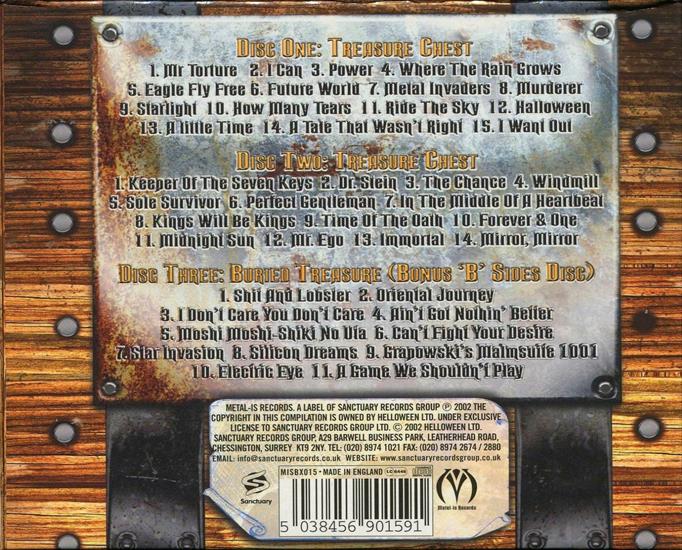 Helloween - 2002 ... - Helloween - 2002 Treasure Chest 3CD Box Set MISBX-015 Back.jpg