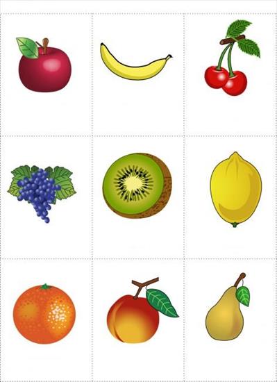 Obrazki do klasyfikowania - owoce1.jpg
