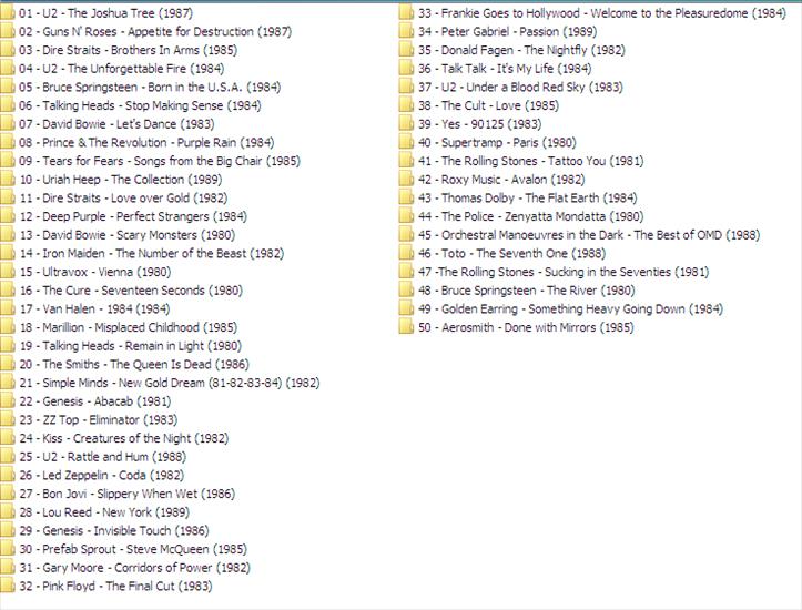 TOP 50 Albums of the 80 - lista.png